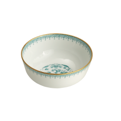 GREEN LACE  DESSERT BOWL