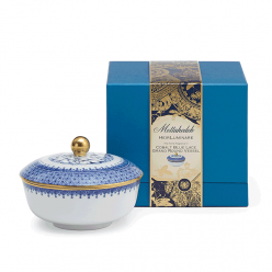 COBALT BLUE LACE HEIRLUMINARE GRAND ROUND BOX