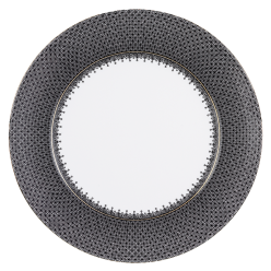 LACE SERVICE PLATE BLACK