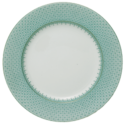 GREEN LACE SERVICE PLATE
