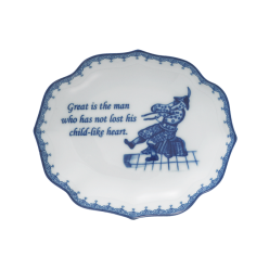 GREAT IS THE MAN WHO HAS NOT LOST HIS CHILD-LIKE HEART