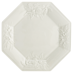 PINECONE OCTAGONAL LUNCHEON PLATE