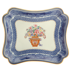 MANDARIN BOUQUET COOKIE  PLATE