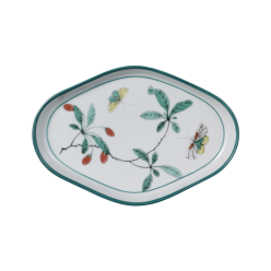 FAMILLE VERTE OVAL TRAY
