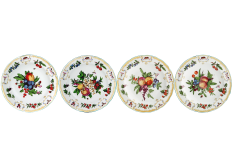 DUKE OF GLOUCESTER DESSERT SET OF 4