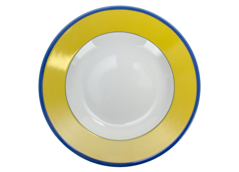 MONET FRENCH RIM SOUP PLATE