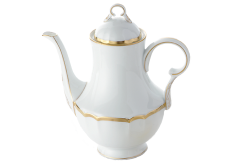 COLETTE GOLD COFFEE POT 