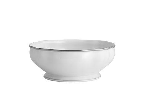 COLETTE PLATINUM SALAD BOWL  