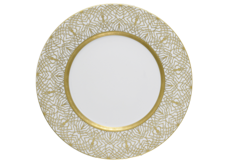 FARAHNAZ WHITE PRESENTATION PLATE