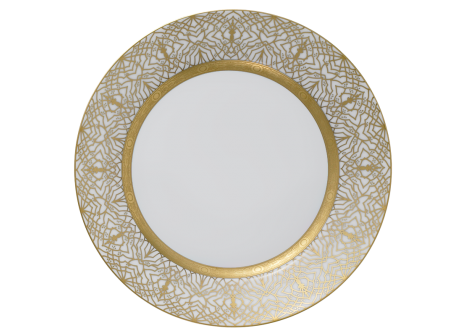 FARAHNAZ WHITE DINNER PLATE  