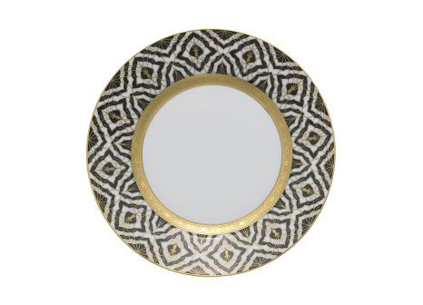 FARAHNAZ BLACK DESSERT PLATE