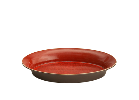 TANGA CHERRY OVAL DISH L
