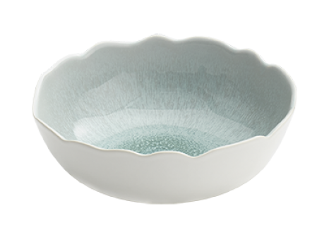 PLUME OCEAN BLUE SOUP BOWL 