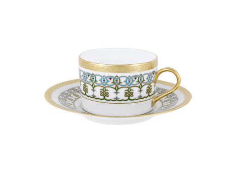 TEA CUP AND SAUCER