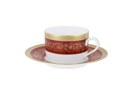 TEA CUP AND SAUCER