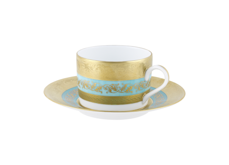 TEA CUP AND SAUCER
