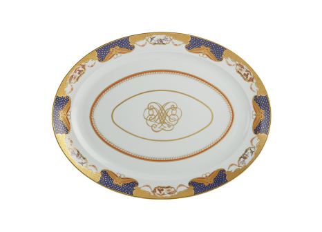 GOLDEN BUTTERFLY PLATTER