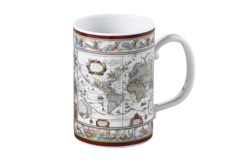 BLAEU MERCATOR MAP MUG