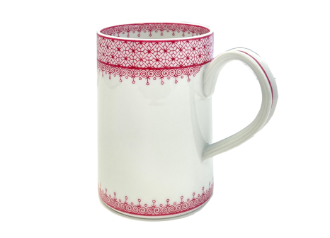PINK LACE MUG
