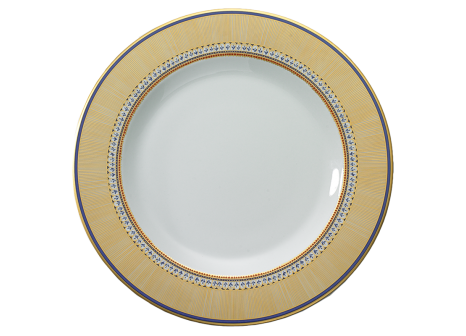CHINOISE BLUE  SERVICE PLATE
