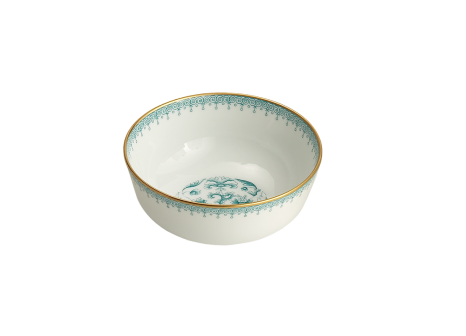 GREEN LACE  DESSERT BOWL