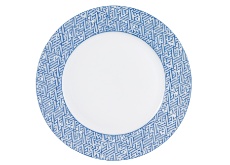 LABYRINTH SERVICE PLATE  BLUE