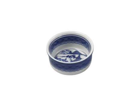 BLUE CANTON RAMEKIN 