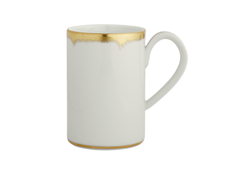 CHELSEA FEATHER GOLD MUG