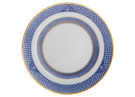 INDIGO WAVE DINNER PLATE
