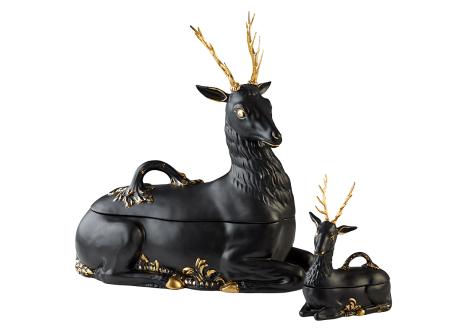 STAG SERVER BLACK MATTE, SMALL