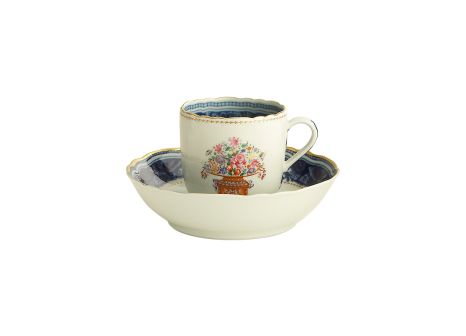 MANDARIN BOUQUET TEA CUP & SAUCER