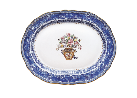 MANDARIN BOUQUET MEDIUM PLATTER