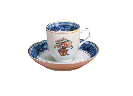 MANDARIN BOUQUET DEMITASSE CUP & SAUCER