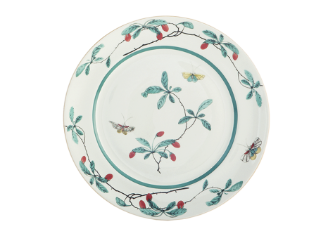 FAMILLE VERTE DESSERT PLATE