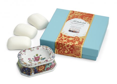 TOBACCO LEAF HEIRSAVONARE GIFT SOAP SET