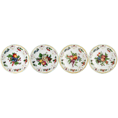 DUKE OF GLOUCESTER BREAD & BUTTER PLATE SET OF 4