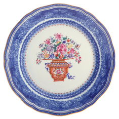 MANDARIN BOUQUET DINNER PLATE